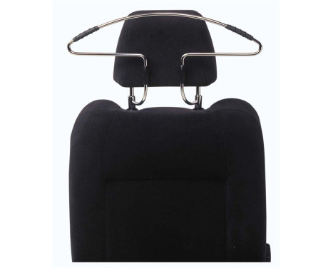 Clothes hanger for the headrest - 45cm - incl. 5 adapters (8/10/12mm)