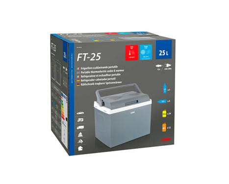 Portable Thermoelectric Cooler and Heater – 25L – 12V + 220V, Image 10