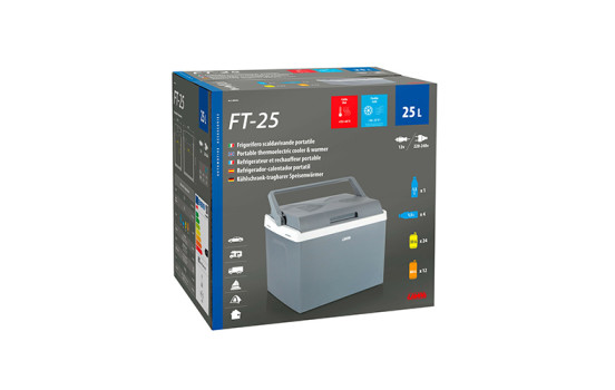Portable Thermoelectric Cooler and Heater – 25L – 12V + 220V, Image 10