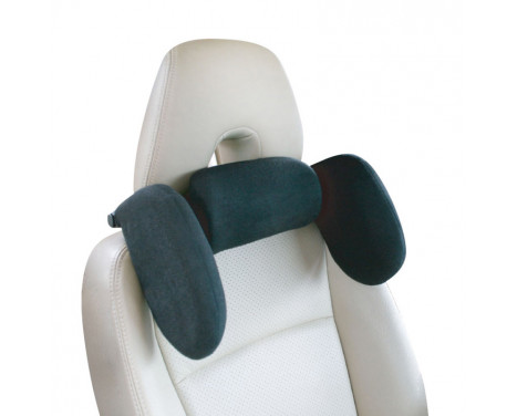 AutoStyle Comfortline Universal Adjustable Travel Headrest - Black, Image 2