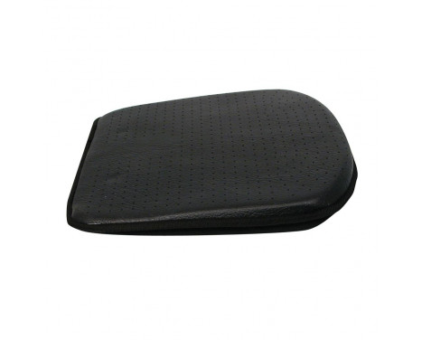 Luxury seat cushion 'Leather Look' black