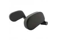 Premium Universal Adjustable Travel Headrest - Anthracite Artificial Leather