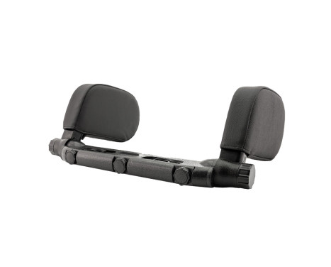 Premium Universal Adjustable Travel Headrest - Anthracite Artificial Leather, Image 5