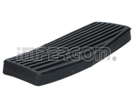Pedal rubber, accelerator pedal