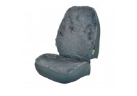 Chair cover sheepskin anthracite
