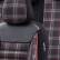 otoM Fabric Seat Cover Set 'Sports' - Black / Red - 11-piece, Thumbnail 3