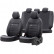 otoM Fuller Seat cover set 'Premium' - Black - 11-piece