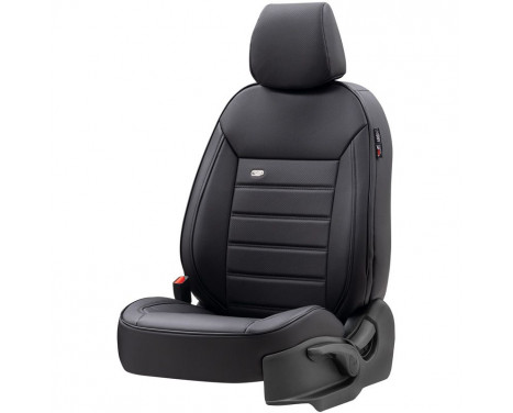 otoM Fuller Seat cover set 'Premium' - Black - 11-piece, Image 2