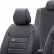 otoM Fuller Seat cover set 'Premium' - Black - 11-piece, Thumbnail 3