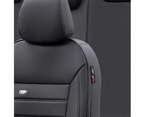 otoM Fuller Seat cover set 'Premium' - Black - 11-piece, Image 4