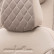 otoM Leather / Velor Seat cover set 'Comfortline VIP' - Cream - 11-piece, Thumbnail 5