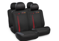 Red Bull Oracle 6-piece seat cover set Pro Black/Red