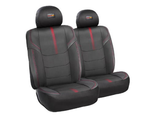 Red Bull Oracle 6-piece seat cover set Pro Black/Red, Image 2