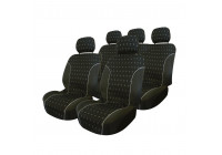 Seat cover set 'Charcoal' airbag