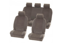 Seat cover set 9-piece 'Denver' gray