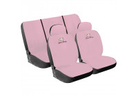 Simoni Racing Seat cover set Daisy - Pink - 8-pieces