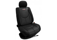 Simoni Racing Seat Coverset Type A (front seats) - Black - 4-pieces
