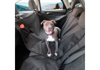 Universal Back Seat Protector for pets in black water-repellent material - 1 piece