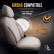 Universal Linen/Leather/Fabric Seat Cover Set 'Throne' Cream - 11-piece - suitable for Side-Air, Thumbnail 6