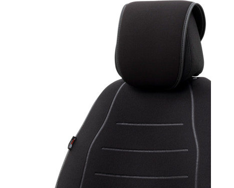 Universal Protective Seat Cover/Mechanic Cover 'Active-Line' Black Fabric - 1 piece, Image 2