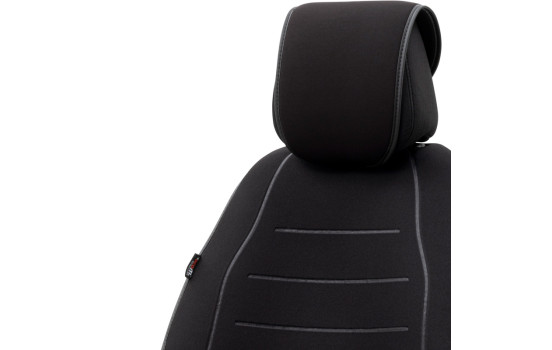 Universal Protective Seat Cover/Mechanic Cover 'Active-Line' Black Fabric - 1 piece, Image 2