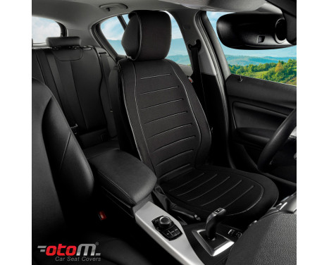 Universal Protective Seat Cover/Mechanic Cover 'Active-Line' Black Fabric - 1 piece, Image 4