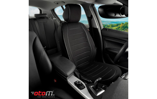 Universal Protective Seat Cover/Mechanic Cover 'Active-Line' Black Fabric - 1 piece, Image 4