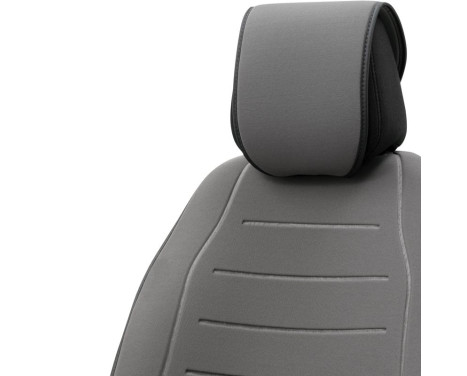 Universal Protective Seat Cover/Mechanic Cover 'Active-Line' Gray Fabric - 1 piece, Image 2