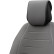 Universal Protective Seat Cover/Mechanic Cover 'Active-Line' Gray Fabric - 1 piece, Thumbnail 2