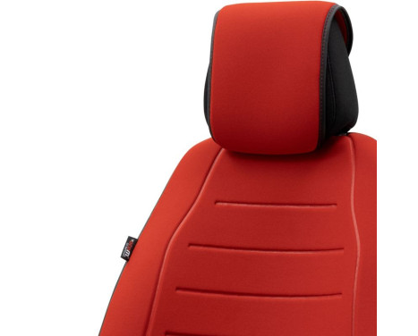 Universal Protective Seat Cover / Mechanic Cover 'Active-Line' Red Fabric - 1 piece, Image 2
