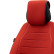 Universal Protective Seat Cover / Mechanic Cover 'Active-Line' Red Fabric - 1 piece, Thumbnail 2