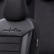 Universal Velours/Cloth Seat Cover Set 'Comfortline' Black - 11-piece, Thumbnail 3