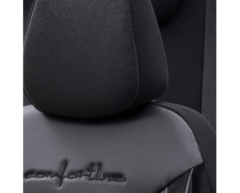 Universal Velours/Cloth Seat Cover Set 'Comfortline' Black - 11-piece, Image 5