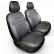 New York Design Artificial Leather Seat Cover Set 1+1 suitable for Volkswagen T5 2003-2015