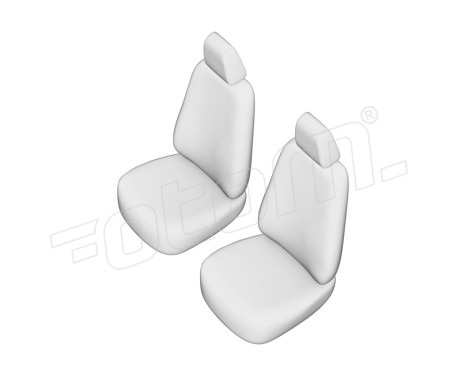 New York Design Faux Leather Seat Cover Set 1+1 suitable for Opel Movano C 2022-, Image 7