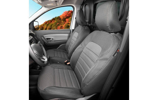 Original Design Fabric Seat Cover Set 1+1 suitable for Ford Transit Connect 2019-, Image 2