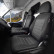 Original Design Fabric Seat Cover Set 2+1 suitable for Ford Transit Connect 2019-, Thumbnail 2