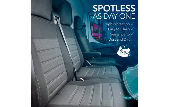 Original Design Fabric Seat Cover Set 2+1 suitable for Peugeot Boxer 2020-, Image 5