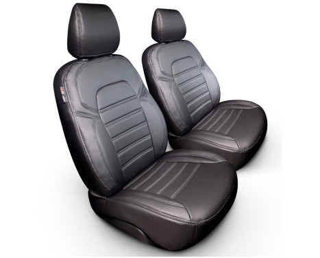 otoM New York Design Faux Leather Seat Cover Set 1+1 suitable for Volkswagen Transporter T7 2024-