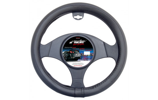 Simoni Racing Steering wheel cover 'Small' - 35-37cm - Black
