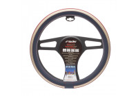Simoni Racing Steering Wheel Cover British Beige/Blue/Red Artificial Leather