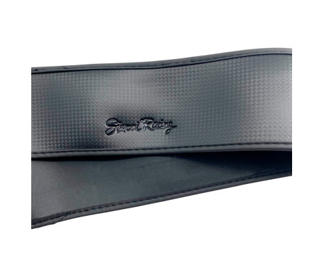 Simoni Racing Steering Wheel Cover Carbon-Look - 37-39cm - Black, Image 4