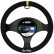 Simoni Racing Steering wheel cover Carrera Look Black/Yellow Suedine