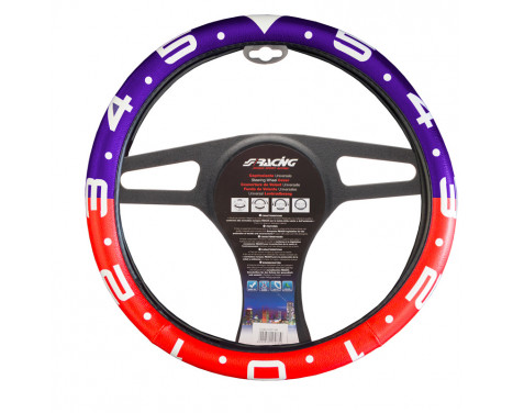 Simoni Racing Steering Wheel Cover Clock Multicolor Artificial Leather