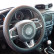 Simoni Racing Steering Wheel Cover Easy Black - 37-39cm - Black Eco-Leather, Thumbnail 2