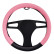 Simoni Racing Steering Wheel Cover Pink Lady Black/Pink, Thumbnail 2