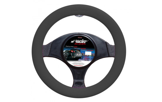 Simoni Racing Steering Wheel Cover Soft Silicon Black