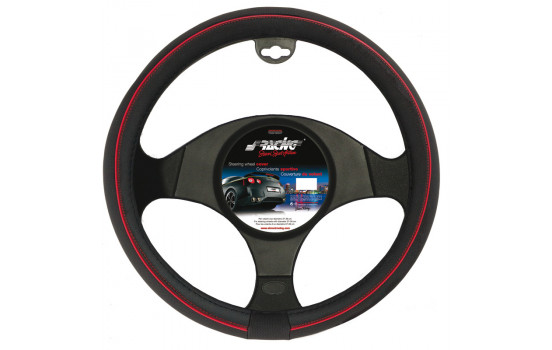 Simoni ​Racing Steering Wheel Cover Speed ​​Black/Red
