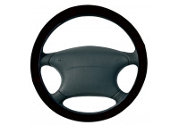 Simoni Racing Steering Wheel Cover Trophy Black Face - 37-39cm - Black