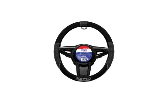 Sparco Steering wheel cover Sport 3 Flat Bottom Black/Grey
